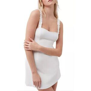 NWT French Connection Frill-Strap Sweetheart Dress Size 6